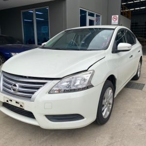 Car Wreckers - Nissan Pulsar 2013 White Auto Petrol