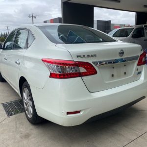 Car Wreckers - Nissan Pulsar 2013 White Auto Petrol