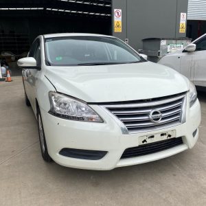 Car Wreckers - Nissan Pulsar 2013 White Auto Petrol