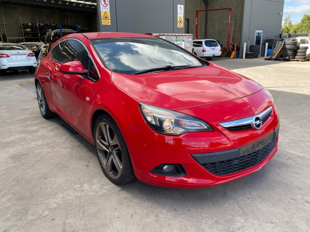 Car Wreckers - Opel Astra 2013 Red Auto Petrol