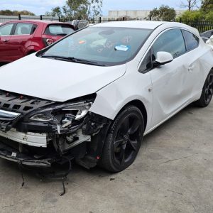 Car Wreckers - Opel Astra 2013 White Auto Petrol