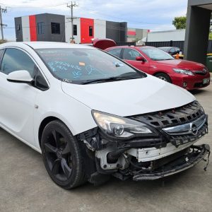 Car Wreckers - Opel Astra 2013 White Auto Petrol