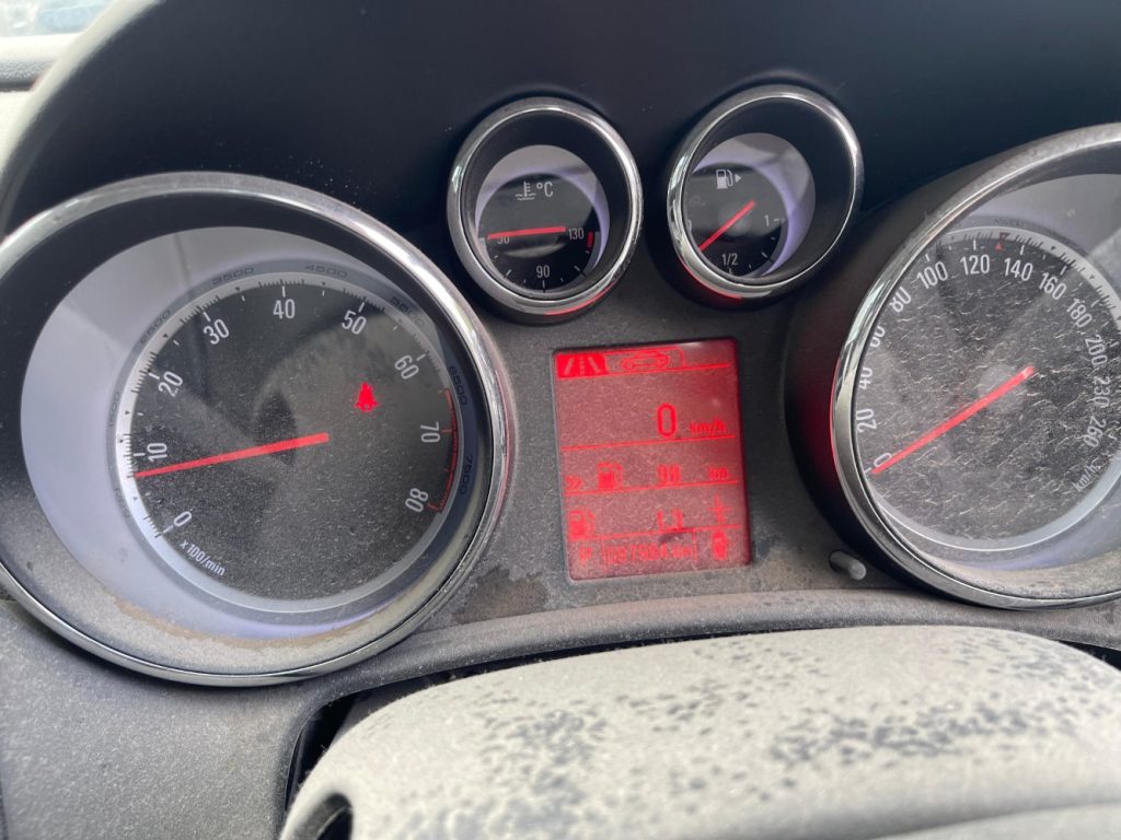 Car Wreckers - Opel Astra 2013 Black Auto Petrol