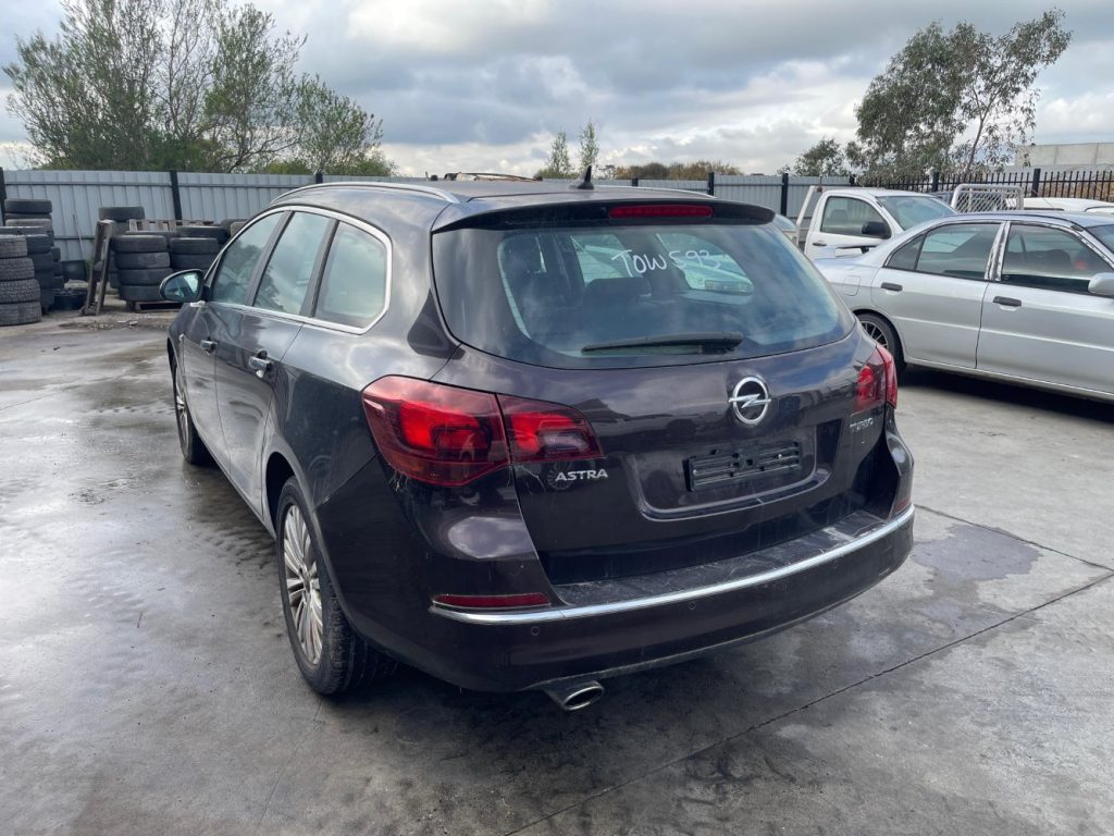 Car Wreckers - Opel Astra 2013 Black Auto Petrol