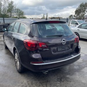 Car Wreckers - Opel Astra 2013 Black Auto Petrol