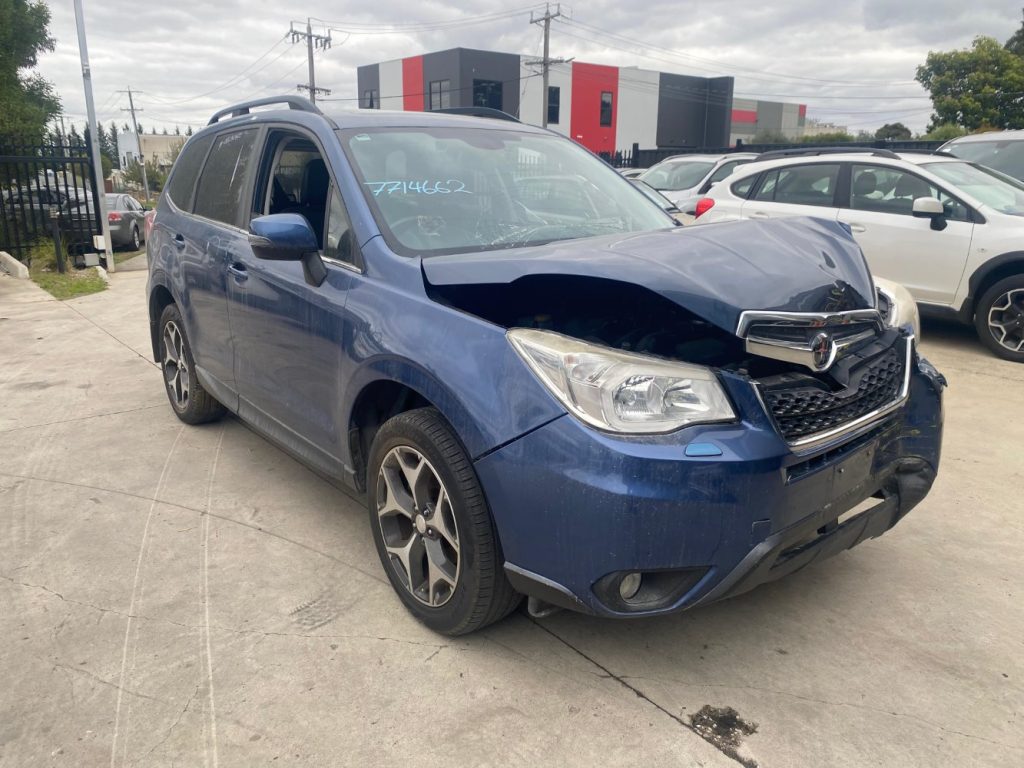 Car Wreckers - Subaru Forester 2013 Blue Auto Petrol