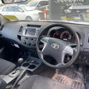 Car Wreckers - Toyota Hilux 2013 White Auto