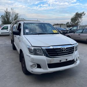 Car Wreckers - Toyota Hilux 2013 White Auto