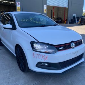 Car Wreckers - Volkswagen Polo 2013 White Auto Petrol