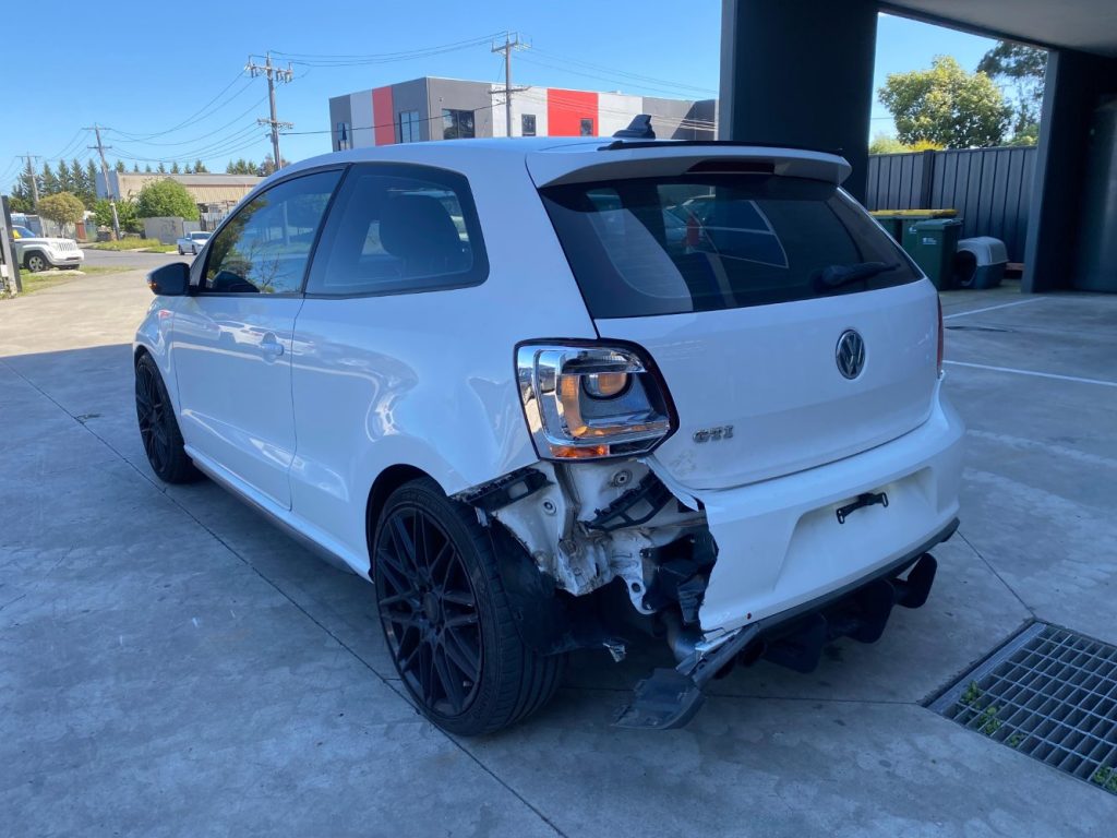 Car Wreckers - Volkswagen Polo 2013 White Auto Petrol