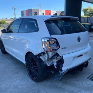 Car Wreckers - Volkswagen Polo 2013 White Auto Petrol