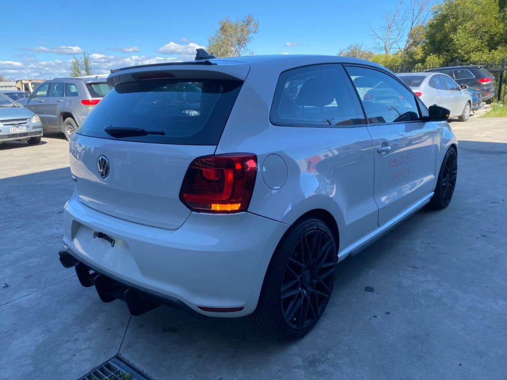 Car Wreckers - Volkswagen Polo 2013 White Auto Petrol