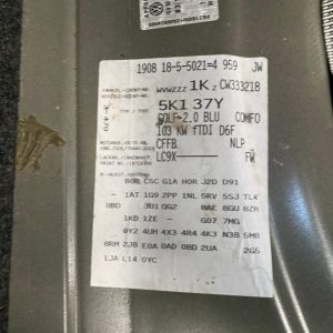 Car Wreckers - Volkswagen Golf 2013 Black Auto Diesel