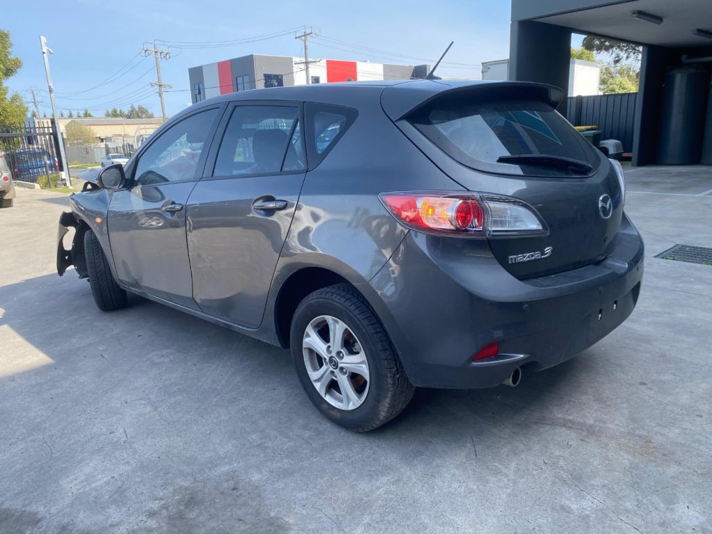 Car Wreckers - Mazda 3 2013 Grey Auto Petrol