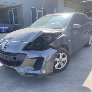 Car Wreckers - Mazda 3 2013 Grey Auto Petrol