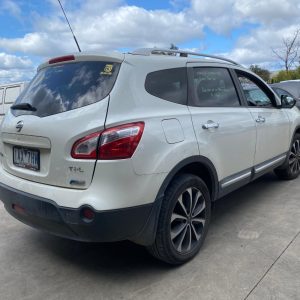 Car Wreckers - Nissan Dualis 2013 White Auto Petrol