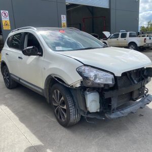 Car Wreckers - Nissan Dualis 2013 White Auto Petrol