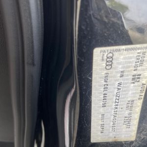 Car Wreckers - Audi A4 2014 Black Auto Diesel