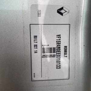 Car Wreckers - Renault Clio 2014 Silver Auto Petrol