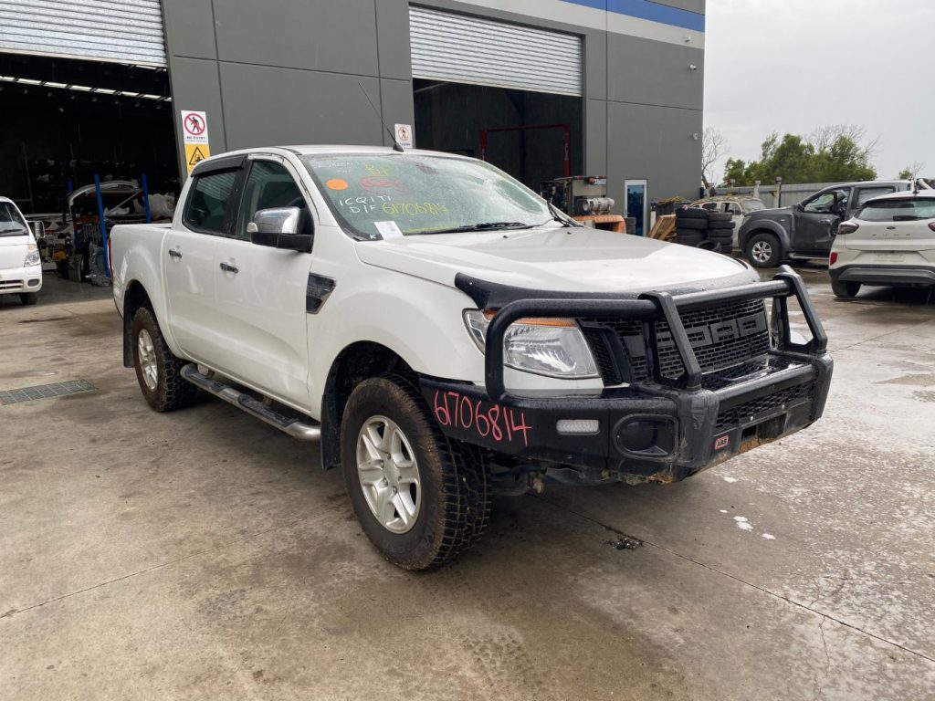Car Wreckers - Ford Ranger 2014 White Auto Diesel