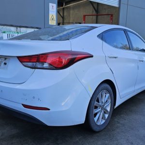Car Wreckers - Hyundai Elantra 2014 White Auto Petrol