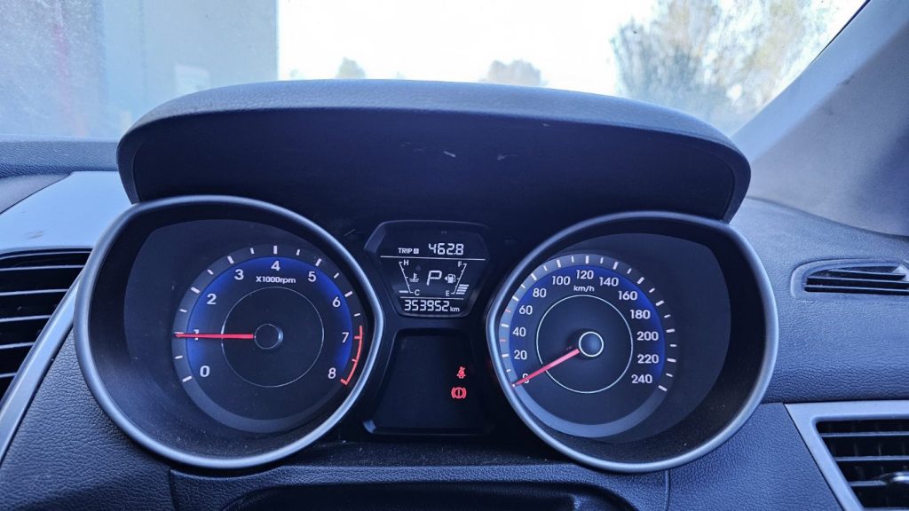 Car Wreckers - Hyundai Elantra 2014 White Auto Petrol