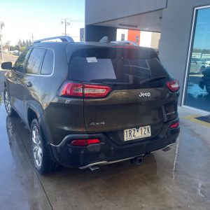 Car Wreckers - Jeep Cherokee 2014 Green Auto Petrol