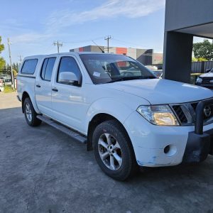 Car Wreckers - Nissan Navara 2014 White Manual Diesel