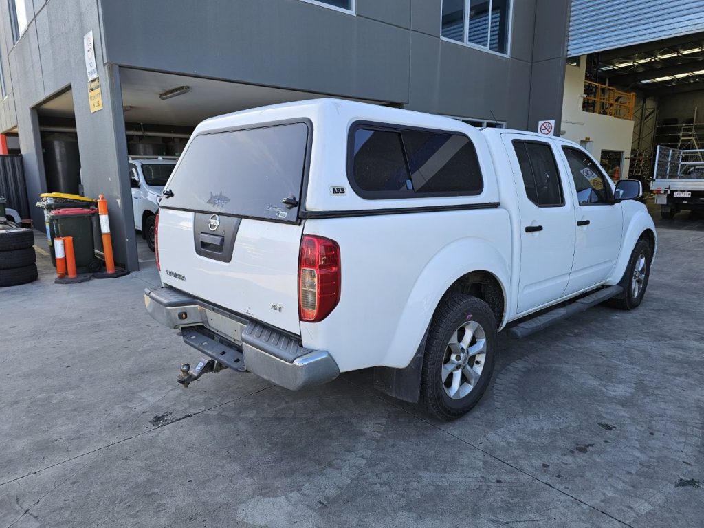 Car Wreckers - Nissan Navara 2014 White Manual Diesel