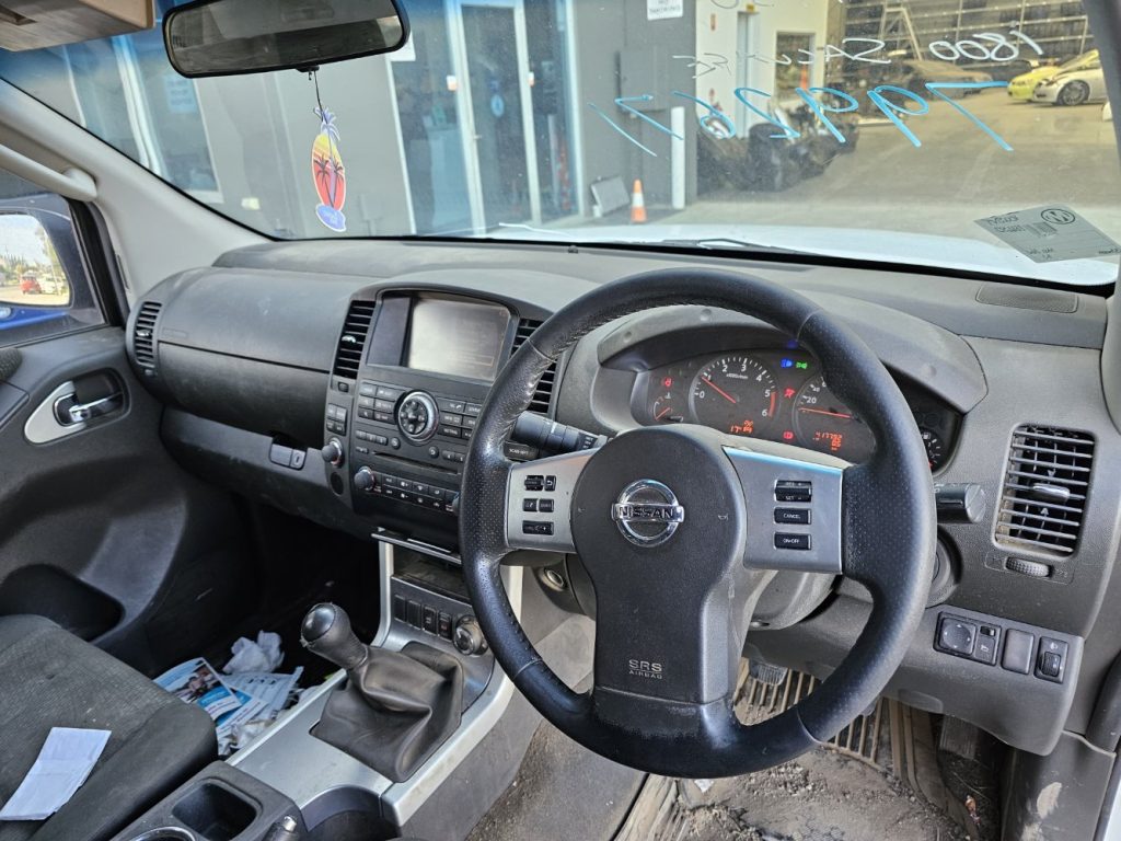 Car Wreckers - Nissan Navara 2014 White Manual Diesel