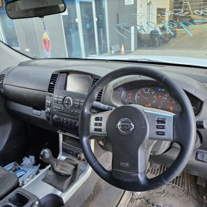 Car Wreckers - Nissan Navara 2014 White Manual Diesel