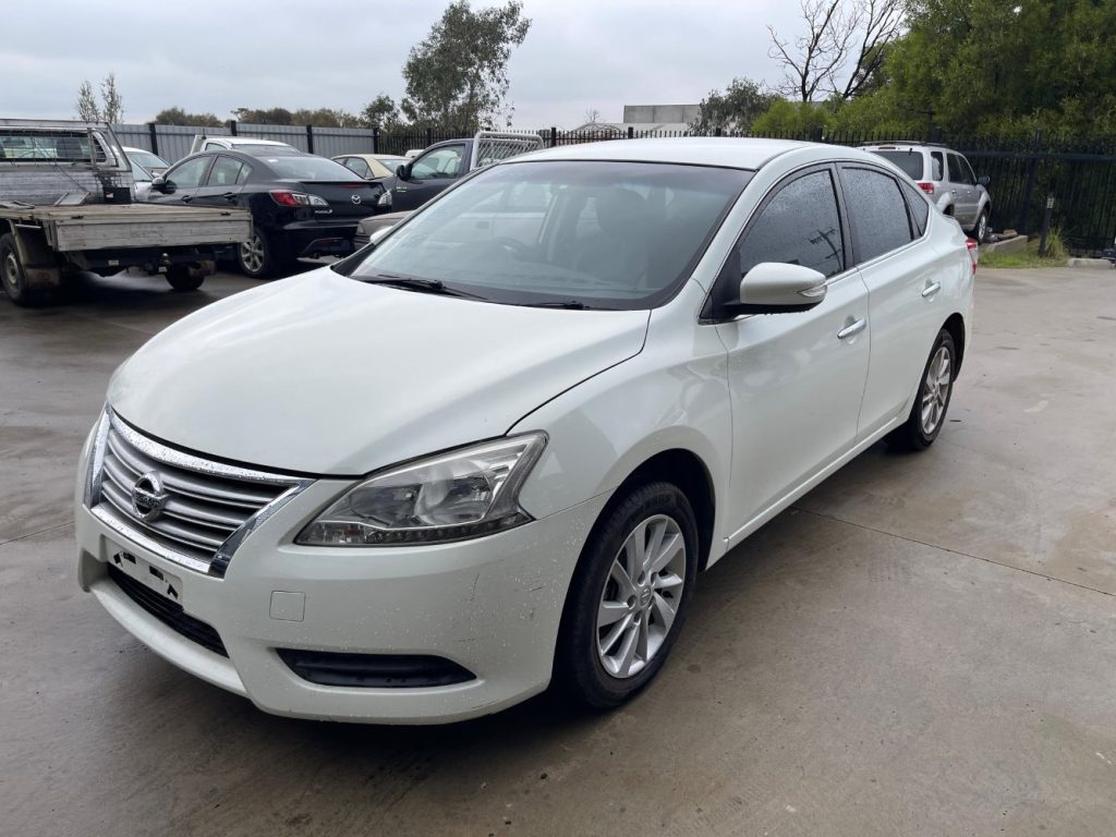 Car Wreckers - Nissan Pulsar 2014 White Auto