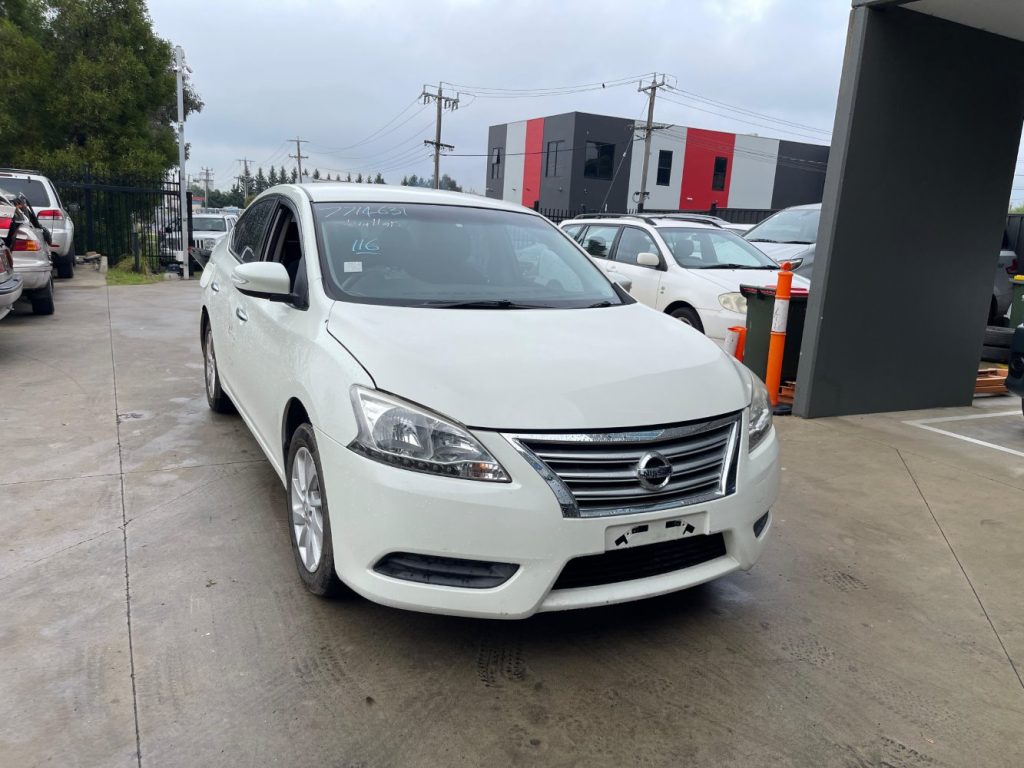 Car Wreckers - Nissan Pulsar 2014 White Auto