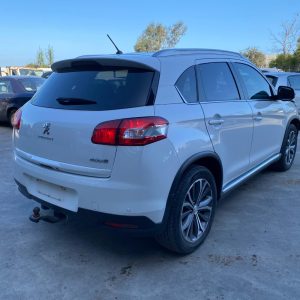 Car Wreckers - Peugeot 4008 2014 White Auto Petrol