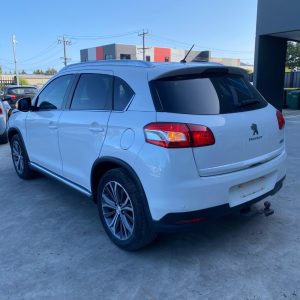 Car Wreckers - Peugeot 4008 2014 White Auto Petrol