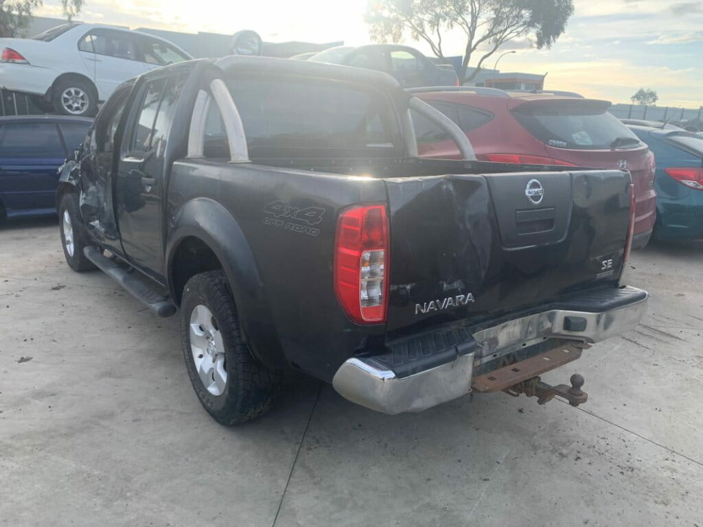 Car Wreckers - Nissan Navara 2014 Black Manual Diesel - Car Parts, Used Parts, Auto Parts