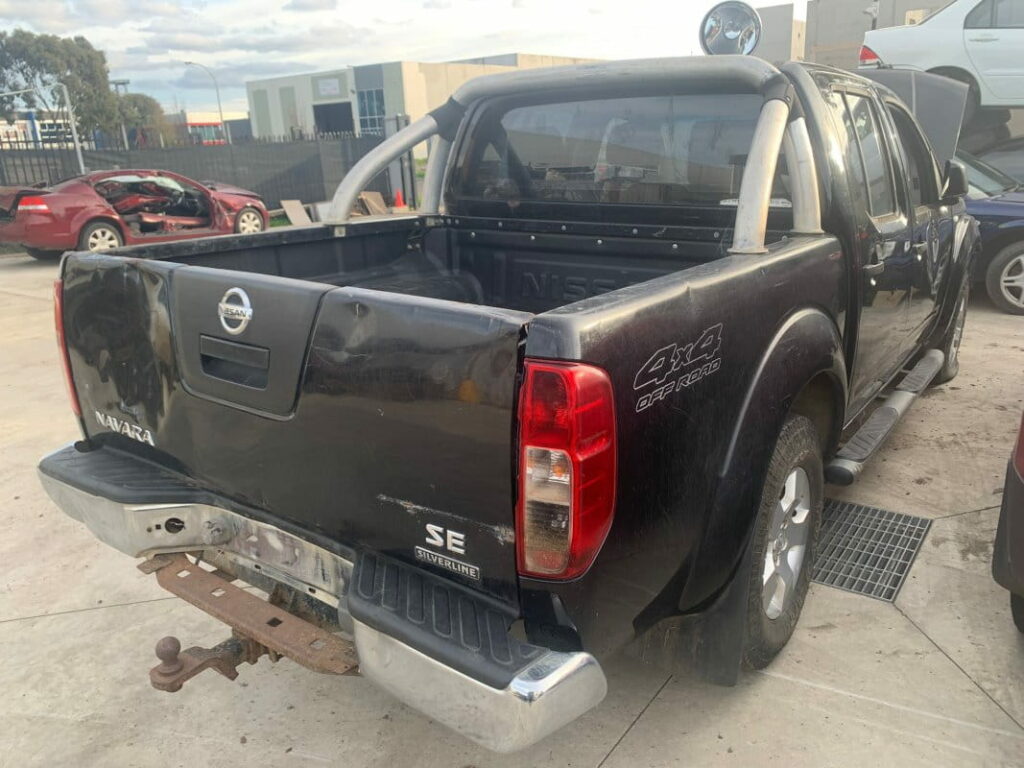 Car Wreckers - Nissan Navara 2014 Black Manual Diesel - Car Parts, Used Parts, Auto Parts