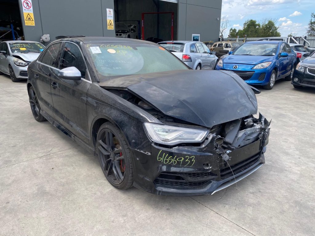Car Wreckers - Audi S3 2015 Black Auto Petrol