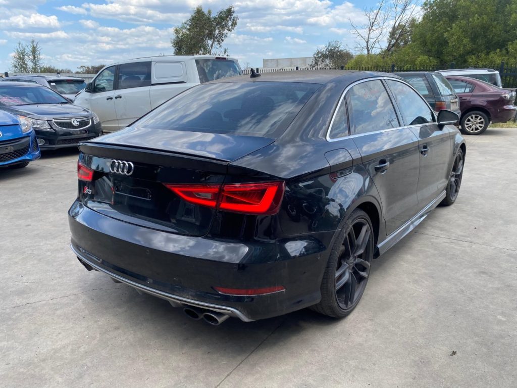 Car Wreckers - Audi S3 2015 Black Auto Petrol