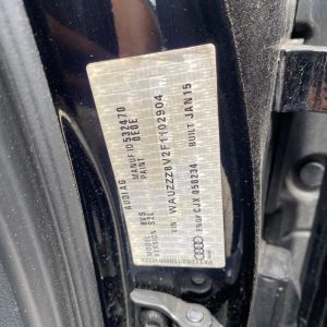 Car Wreckers - Audi S3 2015 Black Auto Petrol