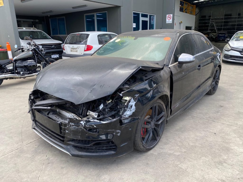 Car Wreckers - Audi S3 2015 Black Auto Petrol