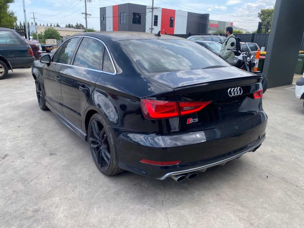 Car Wreckers - Audi S3 2015 Black Auto Petrol