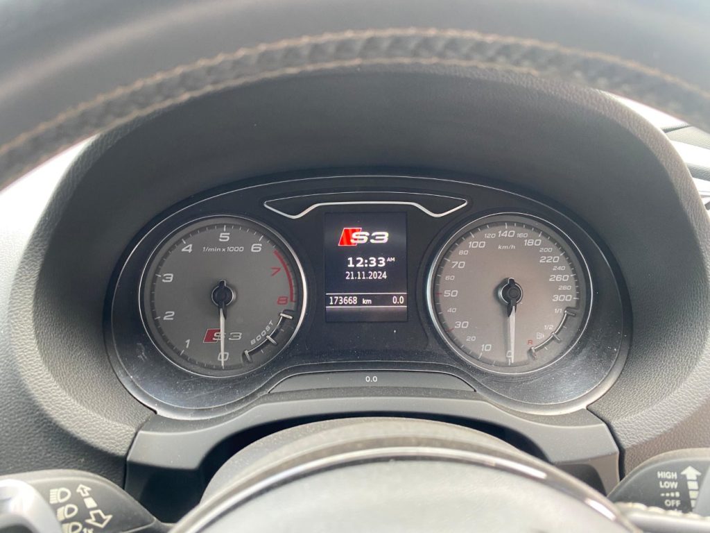 Car Wreckers - Audi S3 2015 Black Auto Petrol