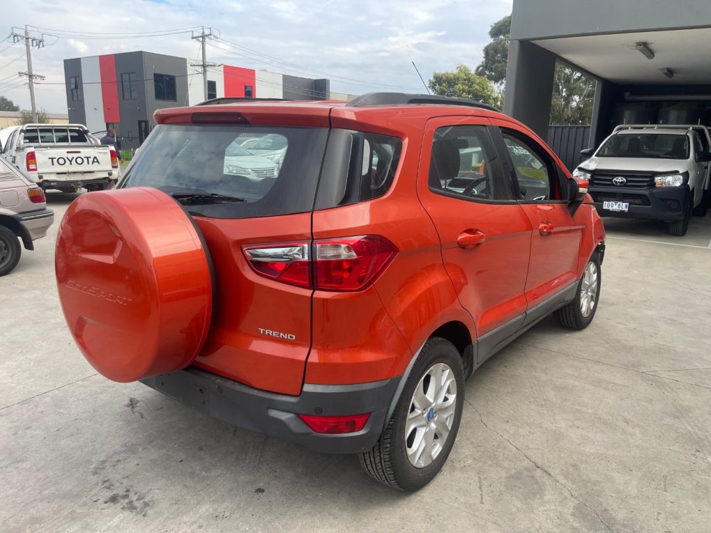 Car Wreckers - Ford Ecosport 2015 Orange Auto