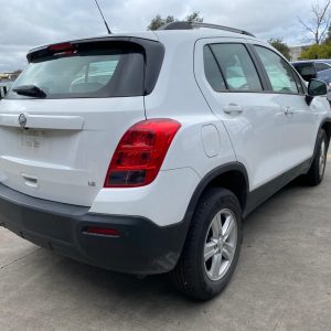 Car Wreckers - Holden Trax 2015 White Auto Petrol