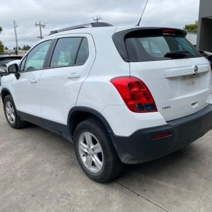 Car Wreckers - Holden Trax 2015 White Auto Petrol