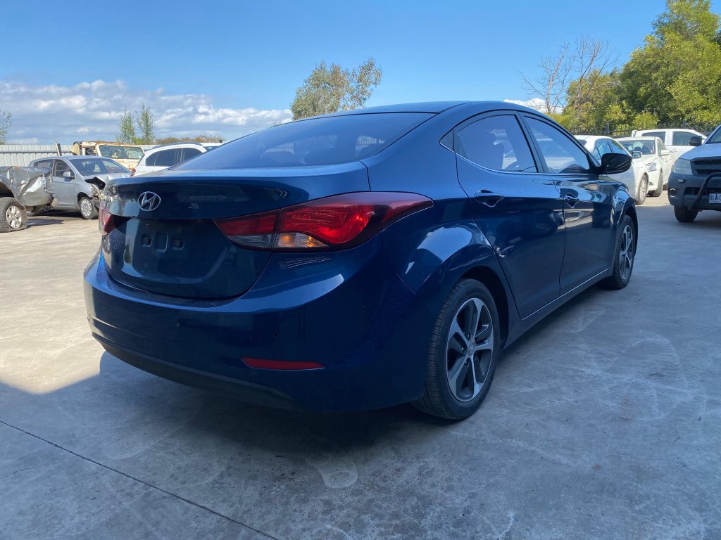 Car Wreckers - Hyundai Elantra 2015 Blue Auto Petrol