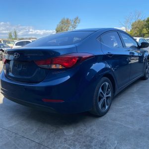 Car Wreckers - Hyundai Elantra 2015 Blue Auto Petrol