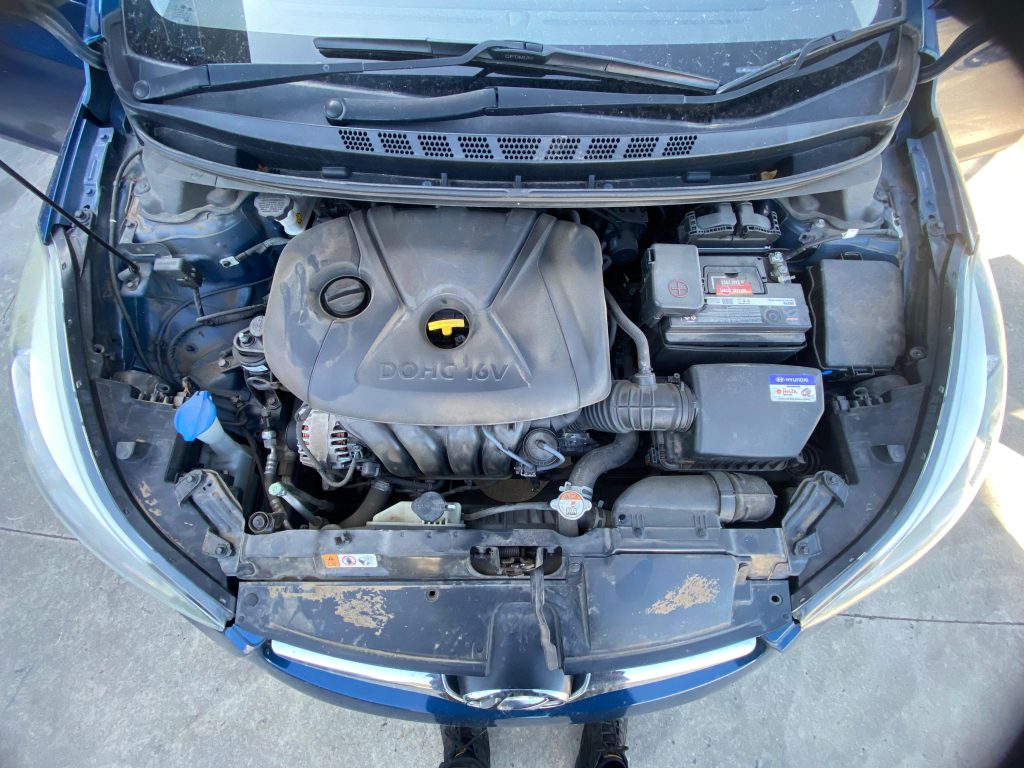 Car Wreckers - Hyundai Elantra 2015 Blue Auto Petrol