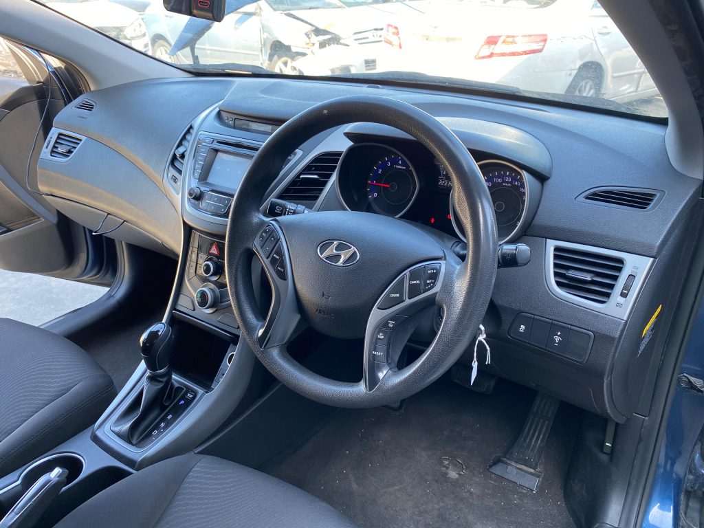 Car Wreckers - Hyundai Elantra 2015 Blue Auto Petrol